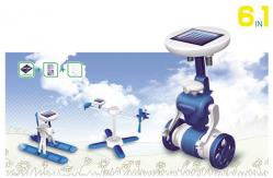China Educational Solar Robots 6 In 1 , DIY Robot Kit For Kid Present supplier