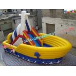 Commercial Inflatable Pirate Slide , Inflatable Jumping Slide For Child for sale