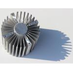Finished Machining Aluminium Heatsink Extrusions Anodized 6063-T5 for sale
