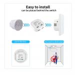 AC 100-240V Zigbee Smart Switch Homekit Compatible Light Switch