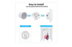 China AC 100-240V Zigbee Smart Switch Homekit Compatible Light Switch supplier