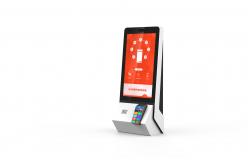 China Anti Dust Indoor Ordering Kiosk Highly Responsive For Credit Card supplier
