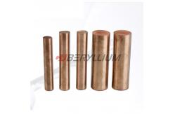 China Astm B196 C17300 Beryllium Copper Rod Tf00 Medium Strength High Conductivity Free Cutting supplier