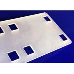 Deep Processing Opaque Customized Polished Fused Quartz Plate for sale