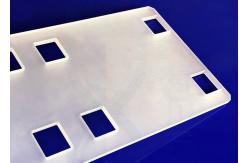 China Customization Precision CNC Glass Milling Clear SIO2 400Kv/Cm High Purity supplier