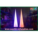 Light Circular Cone Inflatable Lighting Decoration For Advertising