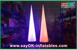 China Light Circular Cone Inflatable Lighting Decoration For Advertising supplier