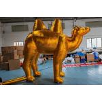 Customized Oxford Cloth Inflatable Camel Giant Life Size Camel Model For Decoration for sale
