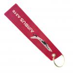 AIRBUS A310 Keychain - Bold Red Base + Gold Metal Ring | Aviation Collector's Edition for sale