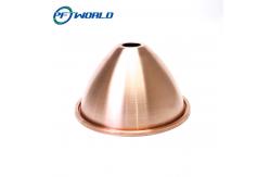 China Custom Sheet Metal Forming Spinning Spare Parts Sandblast Anodizing Aluminum supplier