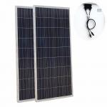 Customize Voltage DC24V 48V Poly Solar Panel 200W 300 400 Watt Solar Panel for sale