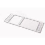 Adjustable Corrosion Resistance 4mm Fridge Glass Shelves for sale