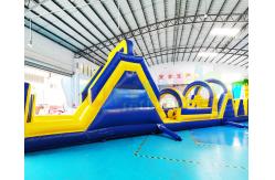 China 13.2X4.7X3M Inflatables Obstacle Course Kids Jumping Castle Bounce House supplier