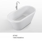 Sanitary Ware Frestanding Jacuzzi Acrylic Bathtub with Competitive Price (BT7402) for sale