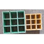 Colorful FRP Grating Fiberglass Floor Grid Outdoor Drain Cover Car Wash Grille 38x38mm for sale