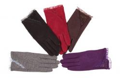 China Lady  dress gloves, touching effect, fancy style supplier