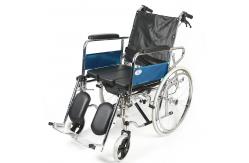 China Exquisite Aluminum Manual Wheelchair With U Shape Commode Seat supplier