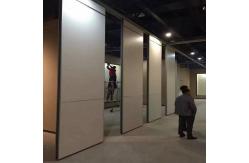 China 85 mm Commercial Folding Partition Walls Melamine Board Door Material supplier