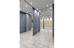 China Free Standing Acoustic Partition Wall 20dB-50dB Top Hung Only For Soundproofing supplier