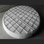 PTFE F4 Diameter 900mm Demister Pad Height 200mm Round Shape Knit Mesh