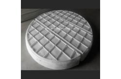 China PTFE F4 Diameter 900mm Demister Pad Height 200mm Round Shape Knit Mesh supplier