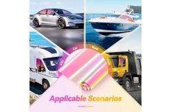 China Removable Chameleon Window Tint Film No Residue Solar Control Easy Installation supplier