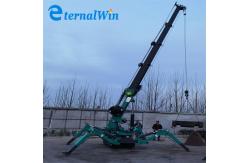 China Green 5 Ton Spider Crane Ultimate Lifting Partner for Heavy Projects supplier