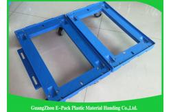 China 250 Lb Capacity Moving Equipment dolly / 4 Wheel Moving Dolly with Plastic Frame supplier
