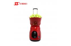 China Intelligent Tennis Ball Launcher With LCD Remote Control and large internal battery supplier