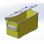 Garbage Management Recycling Front Lift Bin Industrial Waste Skip Dumpster Container