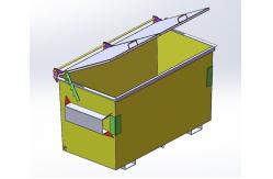 China Garbage Management Recycling Front Lift Bin Industrial Waste Skip Dumpster Container supplier