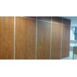 Sound Proof Office Sliding Acoustic Room Divider Wall with Aluminium Frame