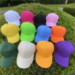 Adjustable Velcro Sun Protection Men Dad Hat Solid Color Outdoor Unisex Shading Trucker Baseball Cap for sale
