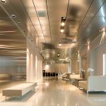 Flat Panel Fire-Resistant Stainless Steel Ceiling In Matte Finish for sale