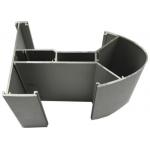 Customized Aluminium Industrial Profile For Building , Multifunctional Frame for sale
