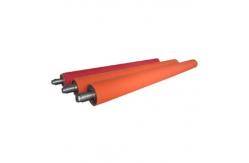 China Industrial Rubber Roller Synthetic Rubber Silicon Rubber Coated Long Life Span supplier