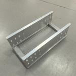 Anodizing Aluminum Cable Tray Wall Mounted Or Floor Mounted For Easy Installation for sale