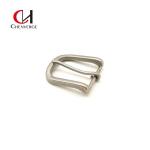 Matte Brushed Nickel Metal Belt Buckles Corrosion Resistant Practical for sale