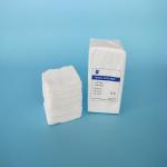 Cotton Sterile Medical Gauze Swabs White Color With Folded / Unfolded Edges for sale