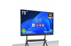 China 65 75 86 Inch Android 14 Whiteboard Interactive Smart Whiteboard Interactive Touch Panel supplier
