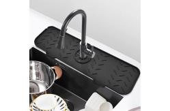 China Practical Leakproof Kitchen Guard Silicone Faucet Splash Mat Harmless supplier