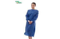 China Non Sterile PP Disposable Medical Isolation Gown With Knitted Wrist supplier