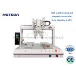 Intelligent 8 Axis Automatic Soldering Robot with Visual and Force Sensors