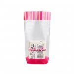 Food Packaging Stand Up Pouch With Cross Block Bottom And Cellophane Clear Treat