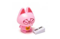China Cat Kitten Cartoon Pencil Sharpener Manual Standing supplier