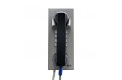 China Vandal Proof Prison Telephone Full Rugged Keypad Wall Mounting With 2 Years Warranty supplier
