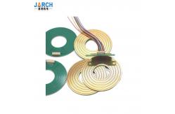 China Engineering Machinery 4 Circuits 5A 40mm Hole Pcb Slip Ring supplier