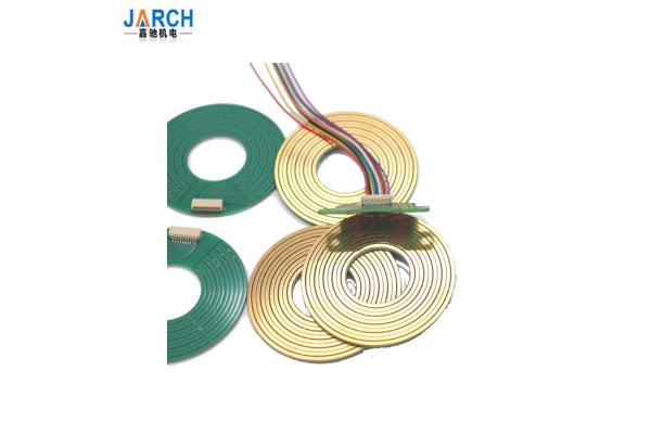 Engineering Machinery 4 Circuits 5A 40mm Hole Pcb Slip Ring