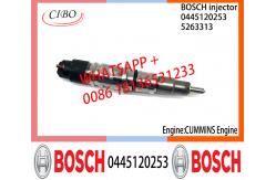 China BOSCH 0445120253 5263313 Neutral Fuel Injector Assembly 0445120253 5263313 For CUMMINS supplier