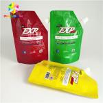 110mic Flat Bottom Plastic Pouches 1.5C Gravnre Printing Laminating Plastic Pouch for sale